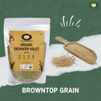 Millet Amma Organic Browntop Millet Grains - Distacart