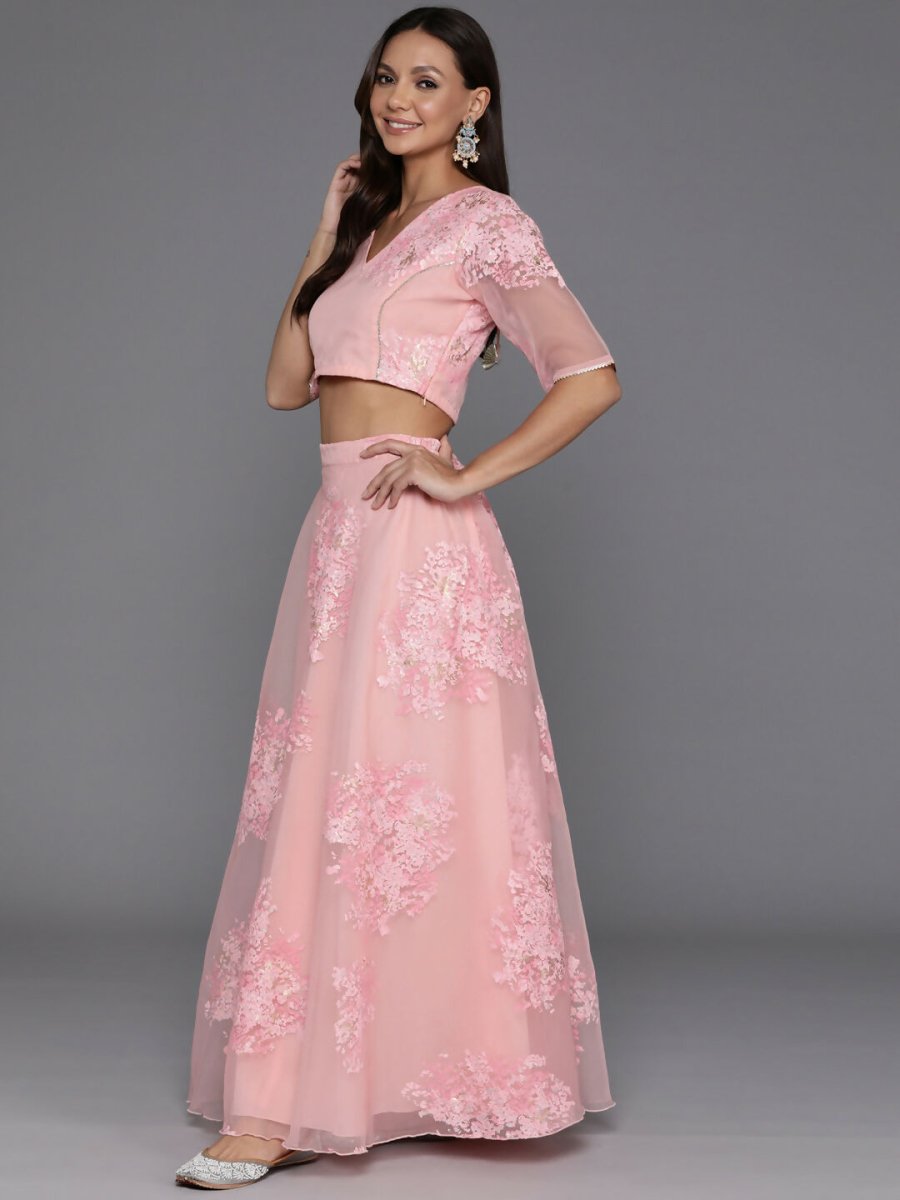 Ahalyaa women's wear Traditional wear lehenga choli - Pink
