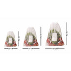 Home Strap Mesh Reusable Fridge Storage Bag for Fruits & Vegetables (Double Layered Mesh)