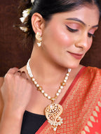 VOJ Women Gold Color stainless steel Jewellery Set - Distacart