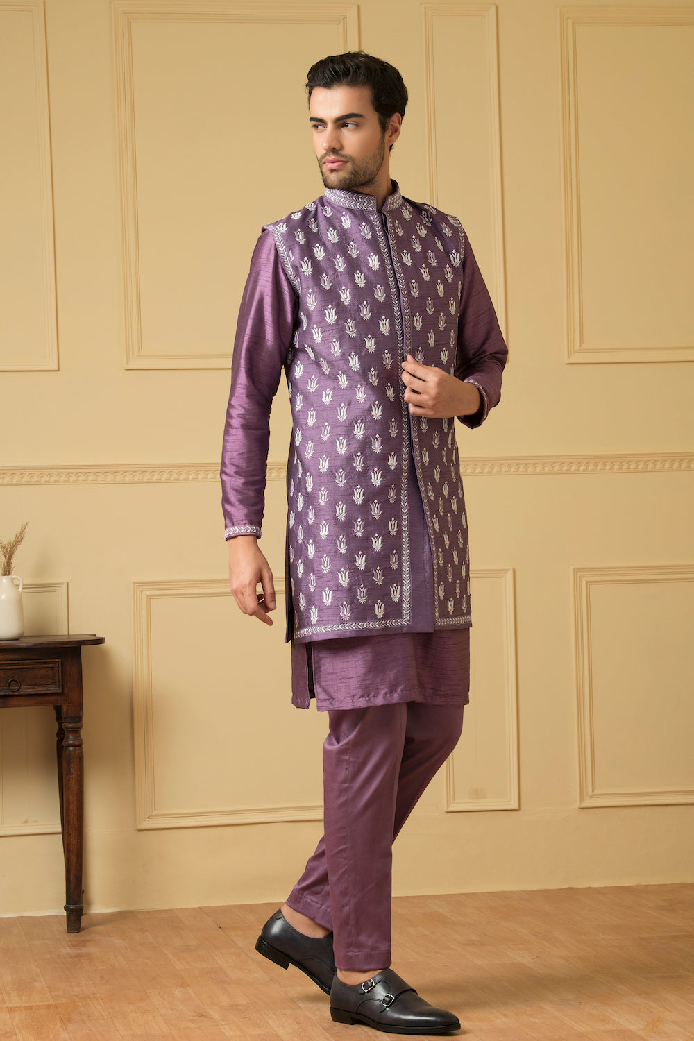 Suave Designer Men's Indo Western by Hilo Design