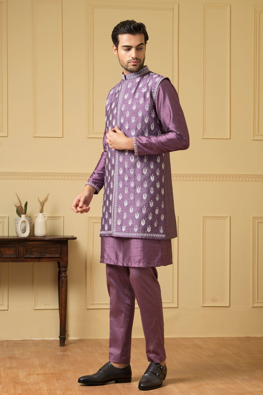 Suave Designer Men's Indo Western by Hilo Design