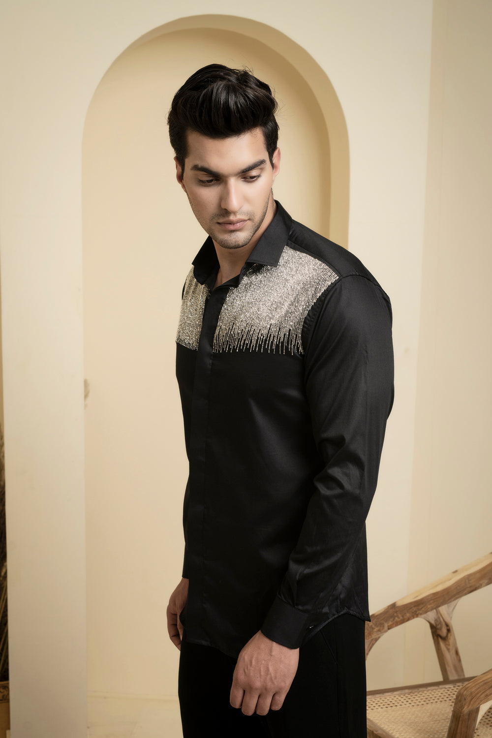 Glare Designer Men's Shirt by Hilo Design