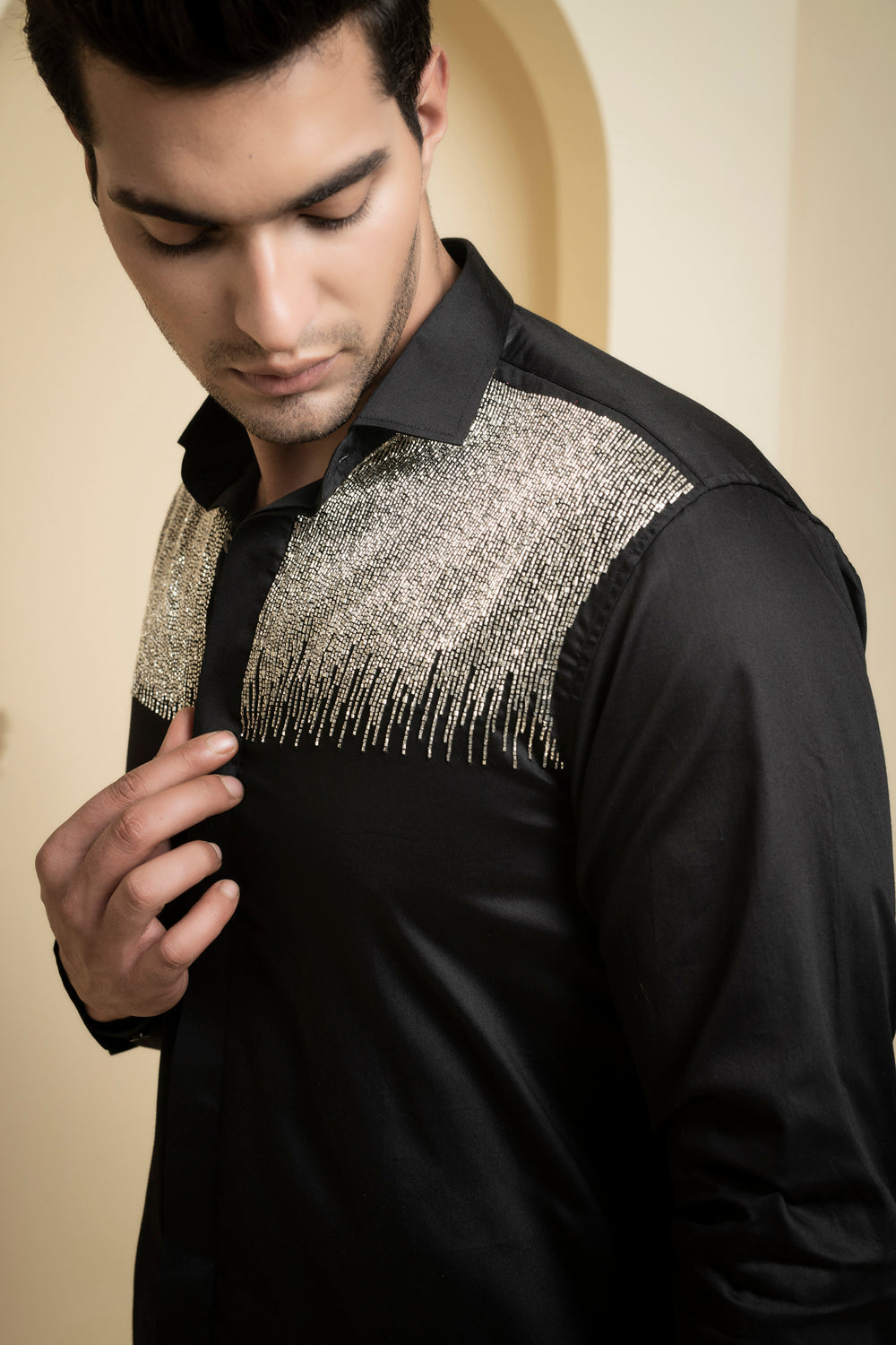 Glare Designer Men's Shirt by Hilo Design