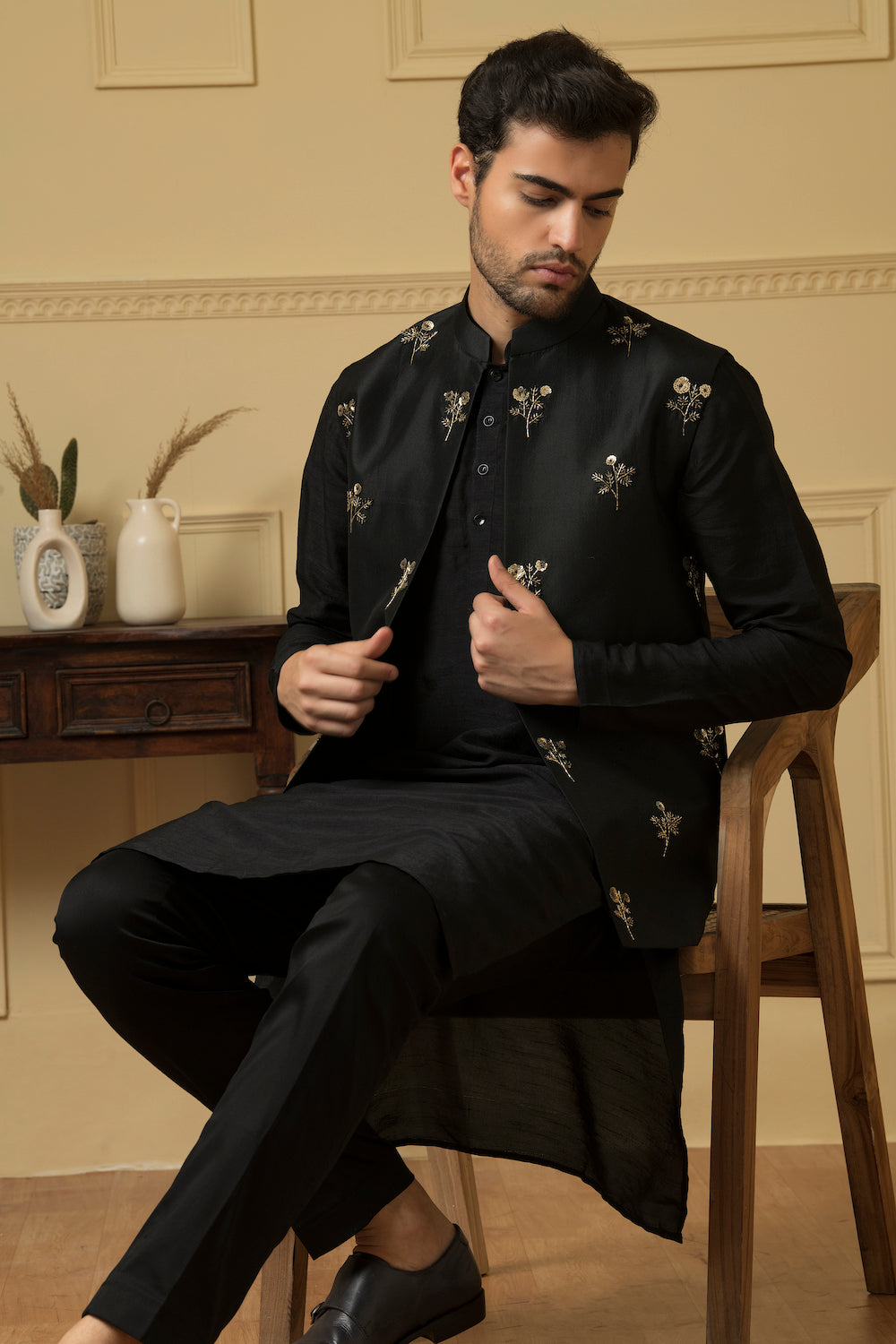 Intenso Designer Men's Indo Western by Hilo Design