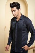 Metallic Designer Men's Shirt by Hilo Design