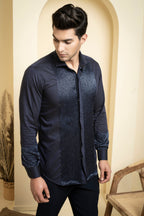 Metallic Designer Men's Shirt by Hilo Design