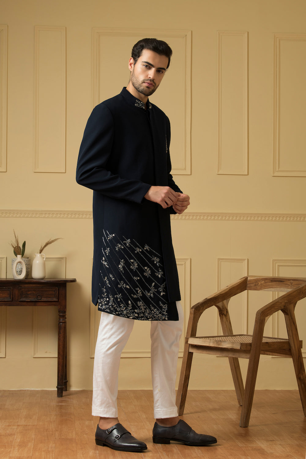 Cielo Designer Men's indo western by Hilo Design
