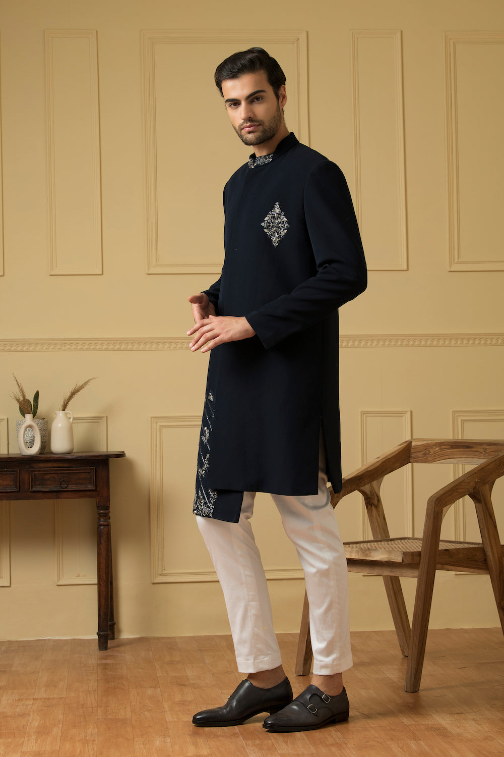 Cielo Designer Men's indo western by Hilo Design