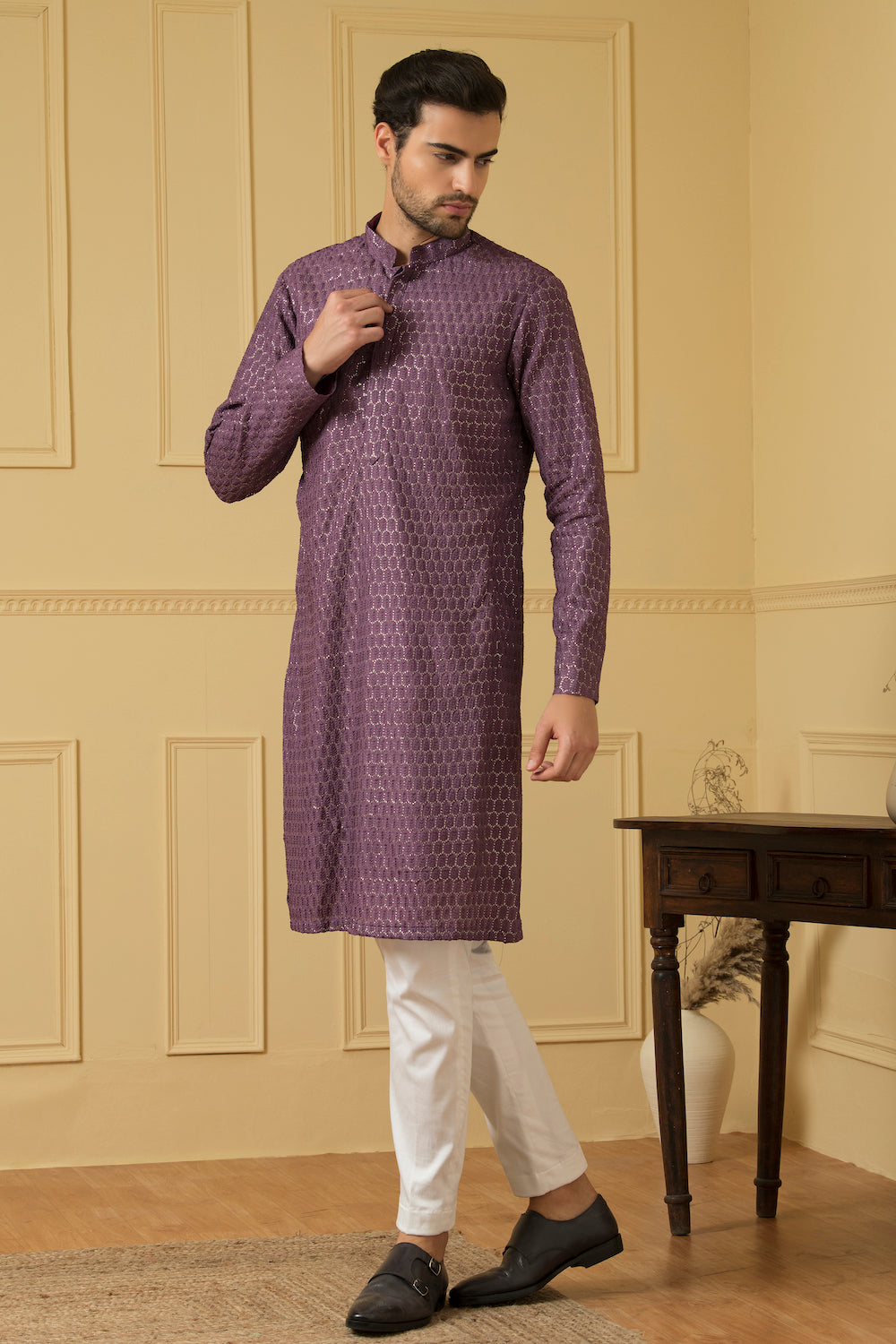 Encantador Designer Men's Kurta by Hilo Design