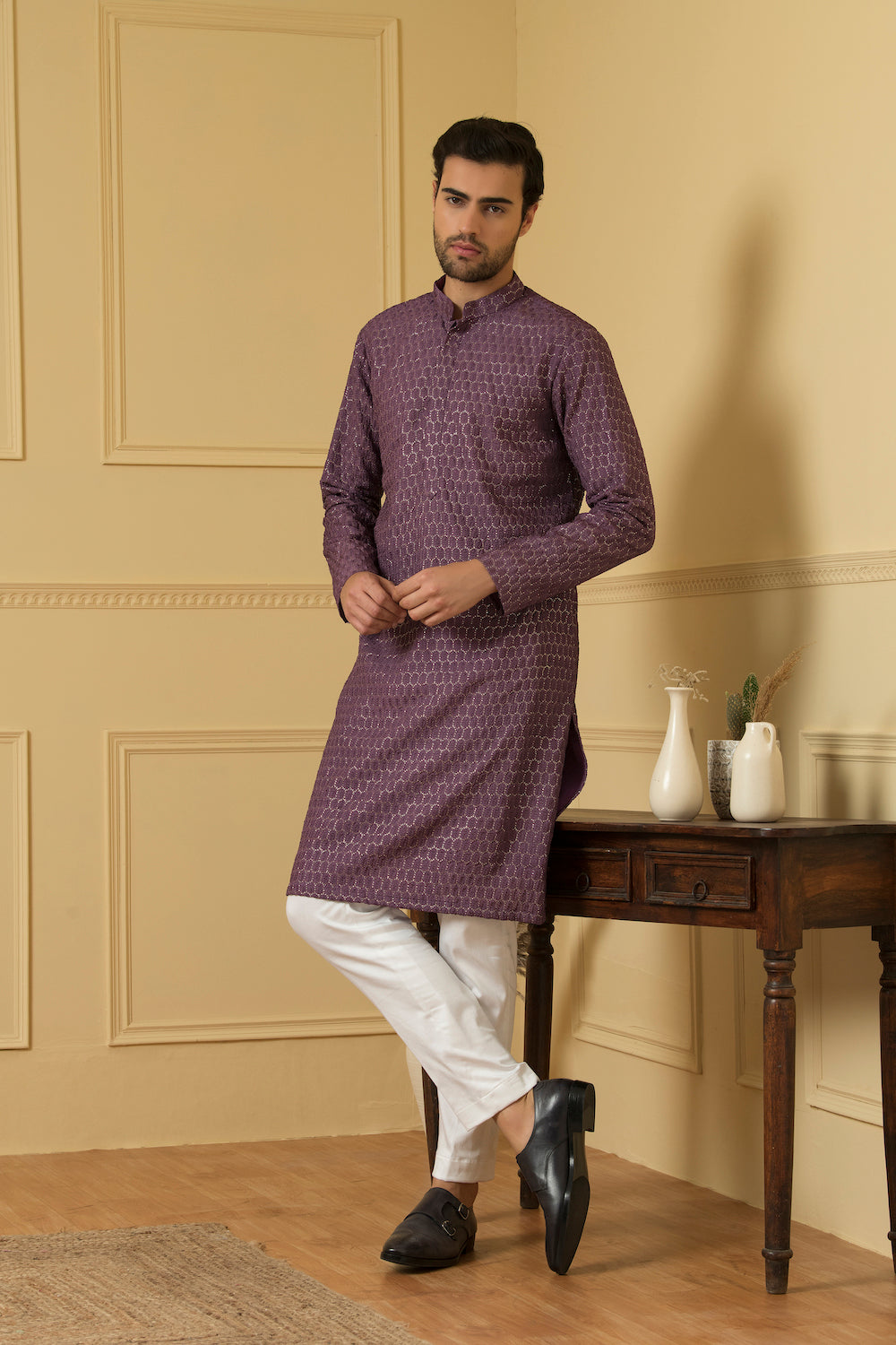 Encantador Designer Men's Kurta by Hilo Design