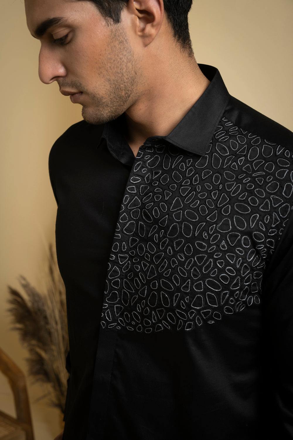 Distorted Designer Men's Shirt by Hilo Design