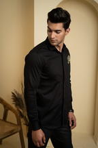 Perto Elephant Designer Men's Shirt by Hilo Design
