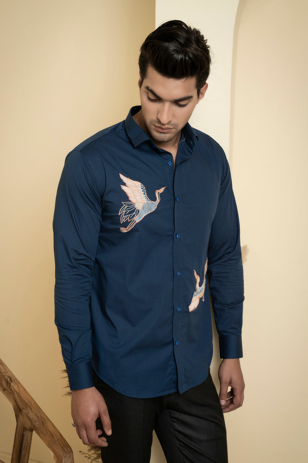 Cran Designer Men's Shirt by Hilo Design