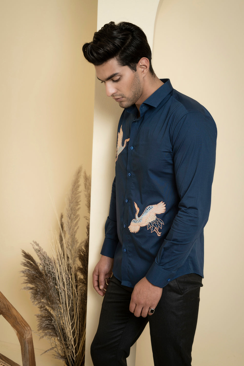 Cran Designer Men's Shirt by Hilo Design