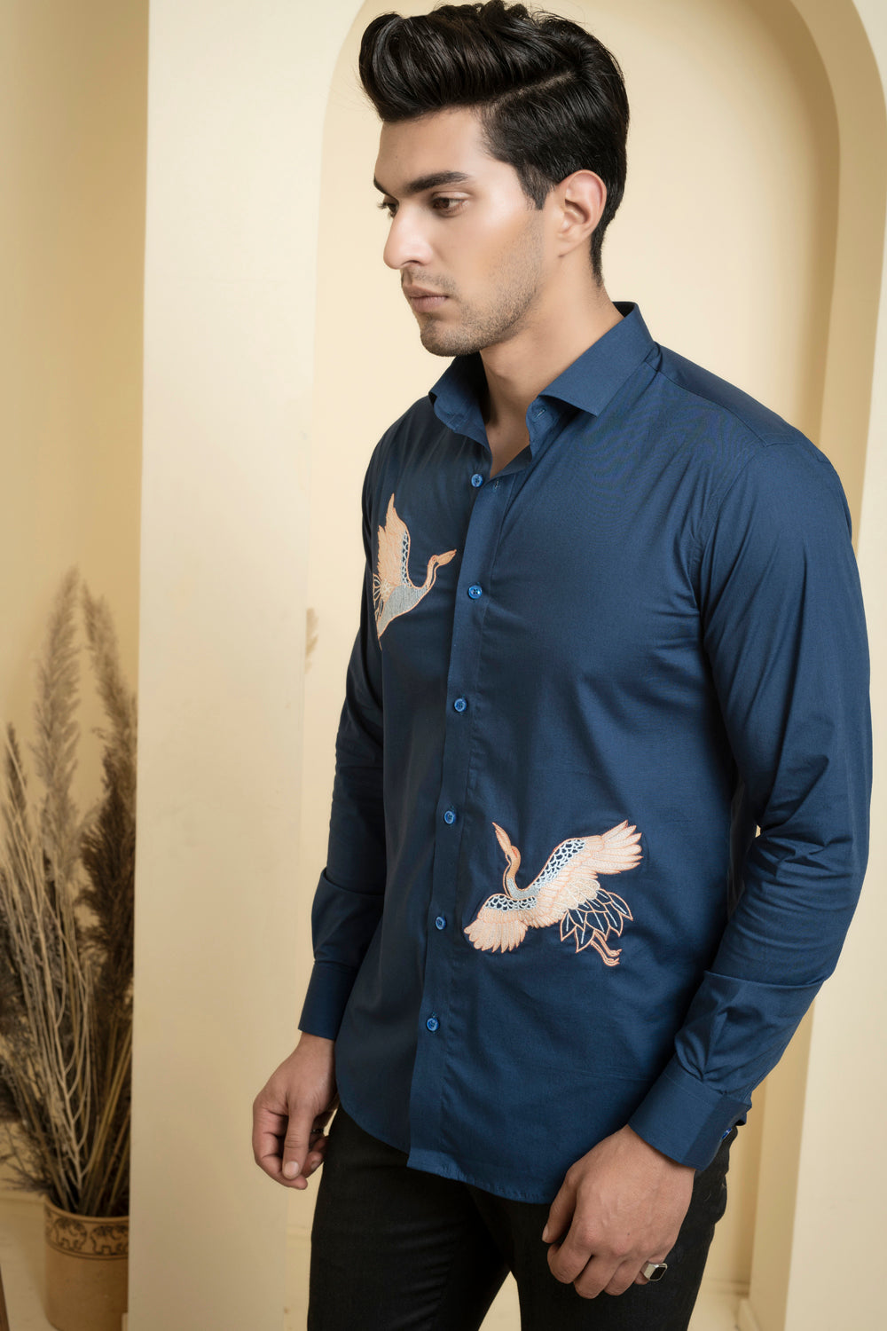 Cran Designer Men's Shirt by Hilo Design