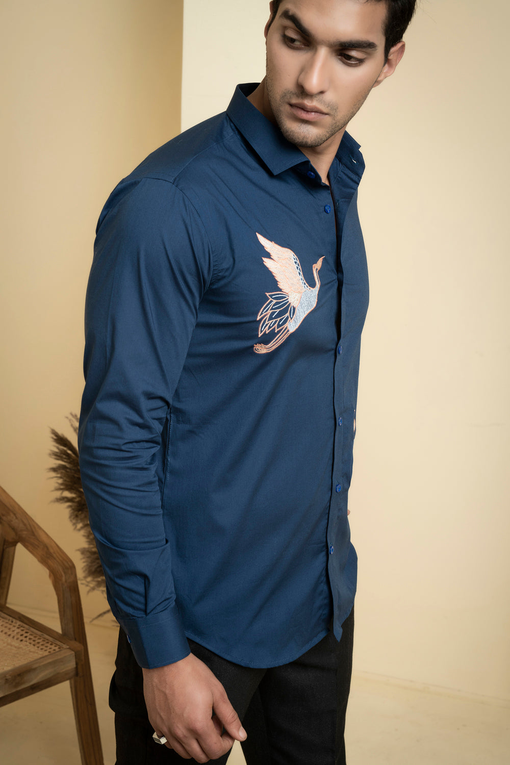 Cran Designer Men's Shirt by Hilo Design