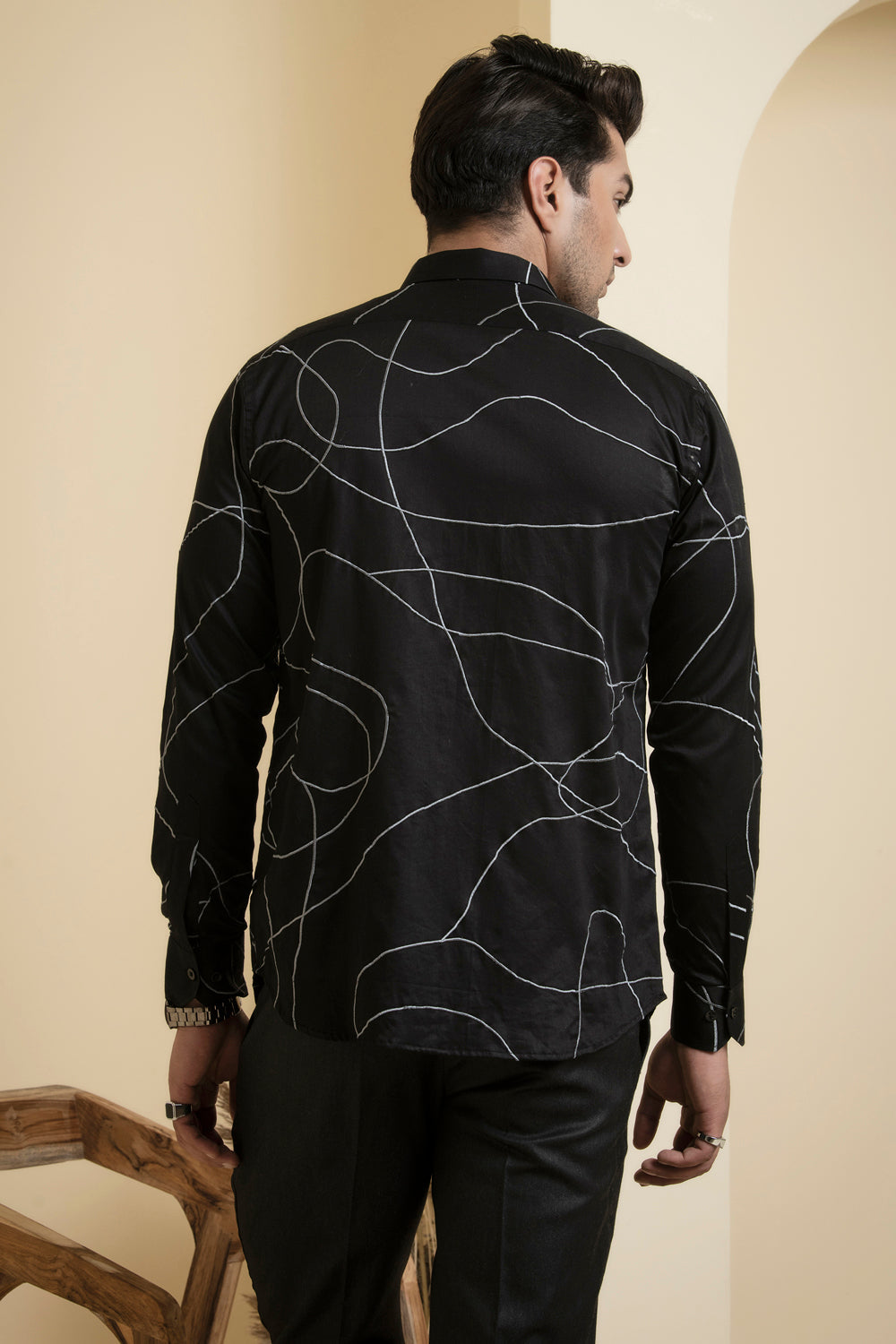 Grayab Designer Men's Shirt by Hilo Design