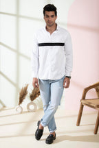 Contrast Designer Men's Shirt by Hilo Design