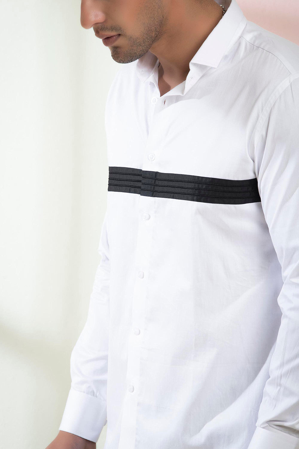 Contrast Designer Men's Shirt by Hilo Design