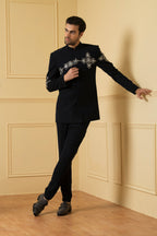 Noble Designer Men's Indo western Set by Hilo Design