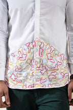 Rainbow Designer Men's Shirt by Hilo Design