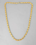 VOJ Gold-Polished Statement Chain
