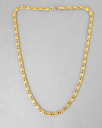 VOJ Gold-Polished Statement Chain