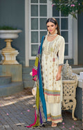 Anaita White Premium Embroidered Chinon Stitched Salwar Suit - Distacart