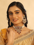 Nuyug 22K Gold Plated Pearl Empress Chandbali Earrings - Distacart