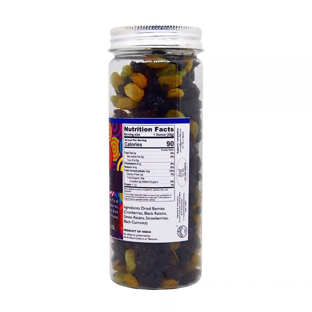 Tassyam Organics Berry Mix Cranberries, Strawberries & Currants - Distacart