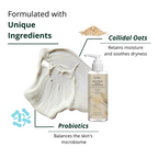 Botnal Velvet Rinse Probiotic Creme Face Wash with Colloidal Oats for Hydration