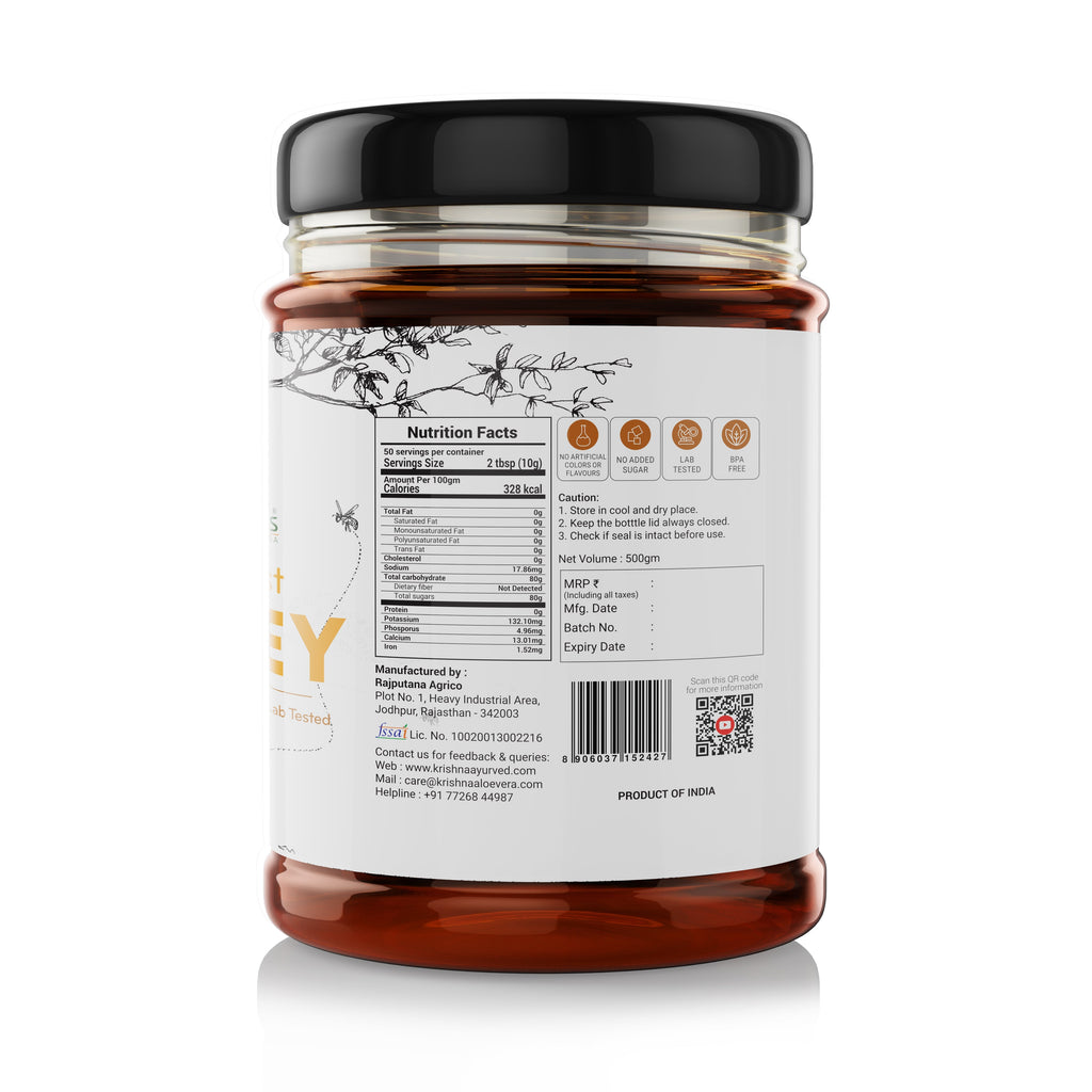 Krishna'S Herbal & Ayurveda Pure Wild Forest Honey - Distacart