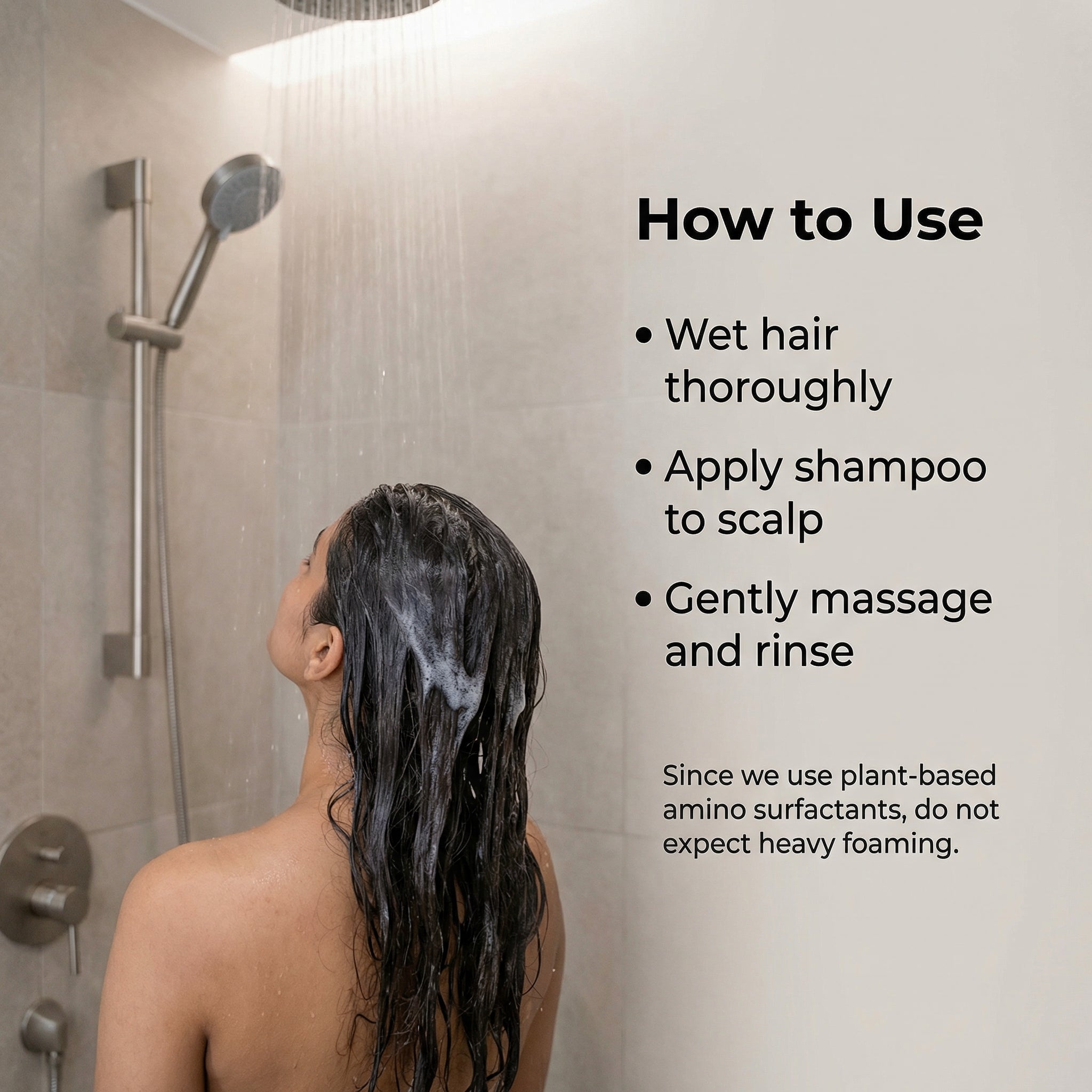 VedicDerm Plasma Bamboo Charcoal Shampoo for Psoriasis & Sensitive Scalp