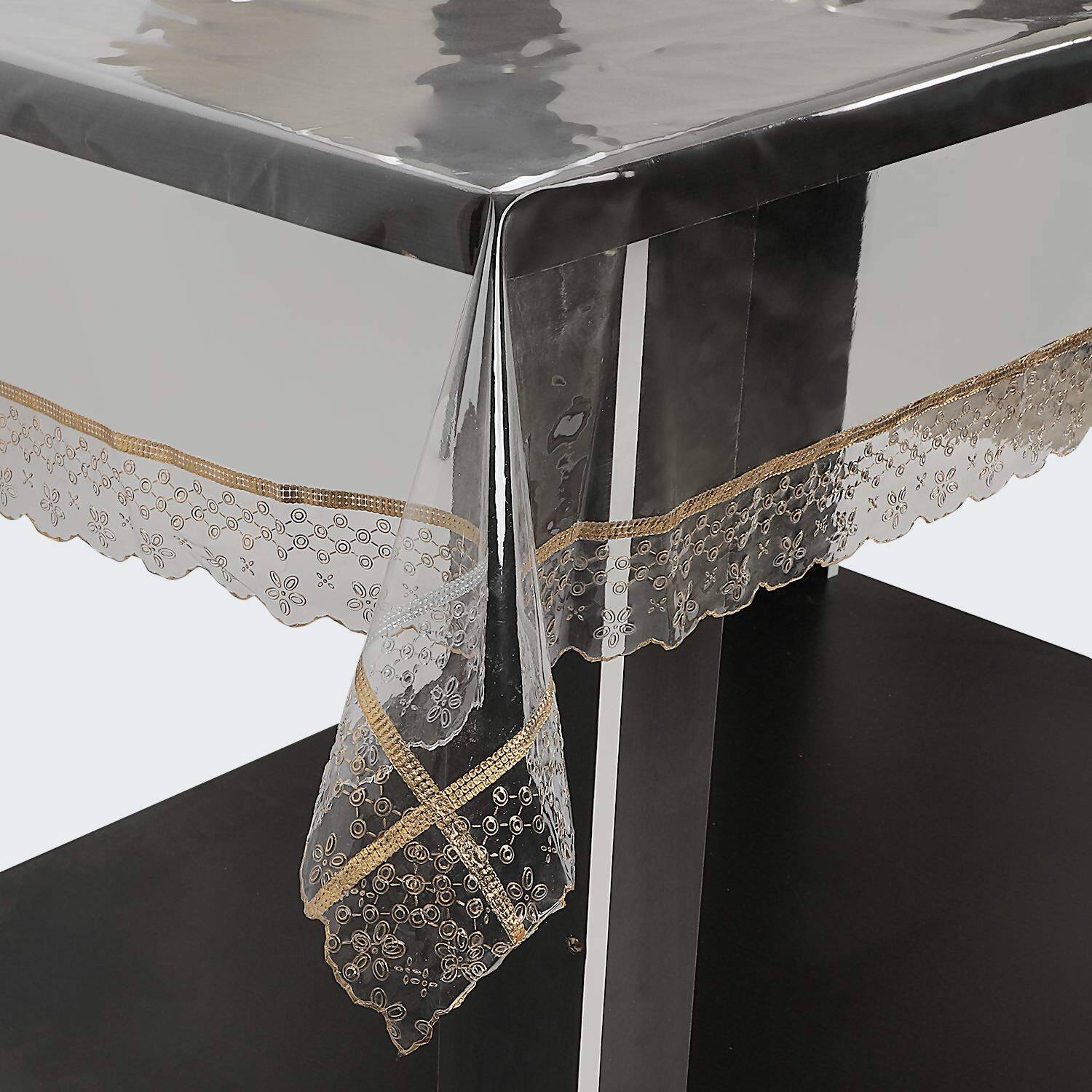 OrientalWeavers Decojewels Waterproof Reversible 6 Seater Dining Table Cover