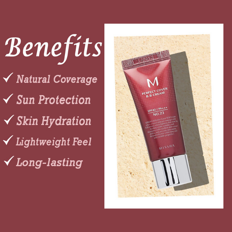 Missha M Perfect Cover BB Cream SPF42/PA+++ [No.23]