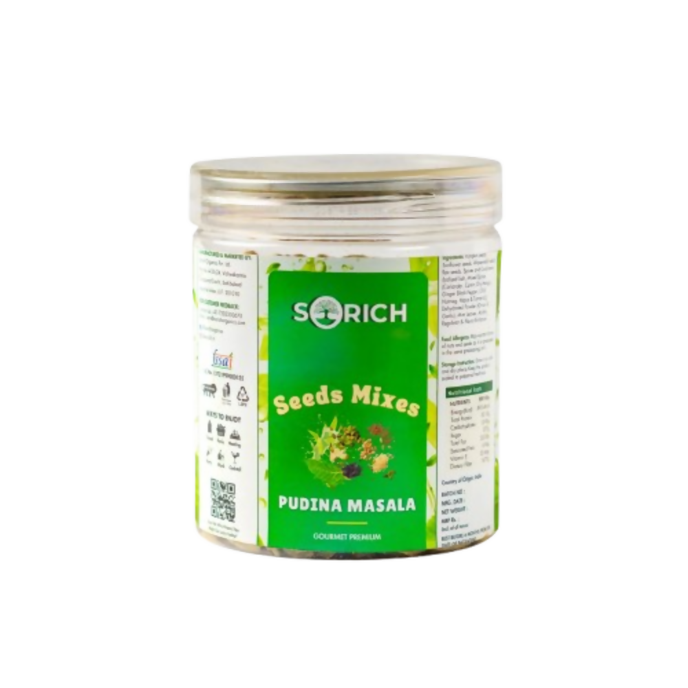 Sorich Organics Pudina Treat Seeds Mix - Distacart