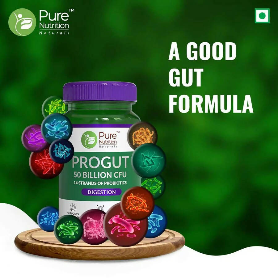 Pure Nutrition Progut Veg Capsules - Distacart