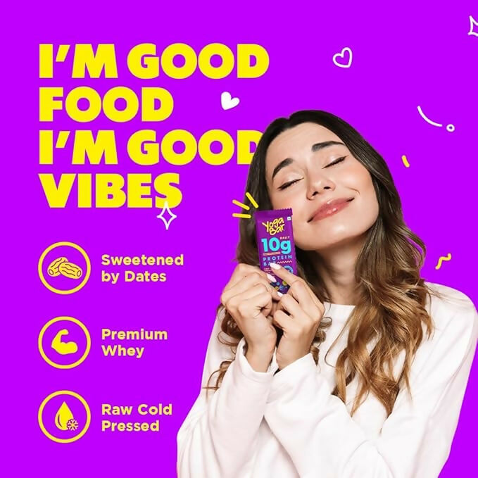 Yoga Bar Protein Bar - Blueberry Blast - Distacart