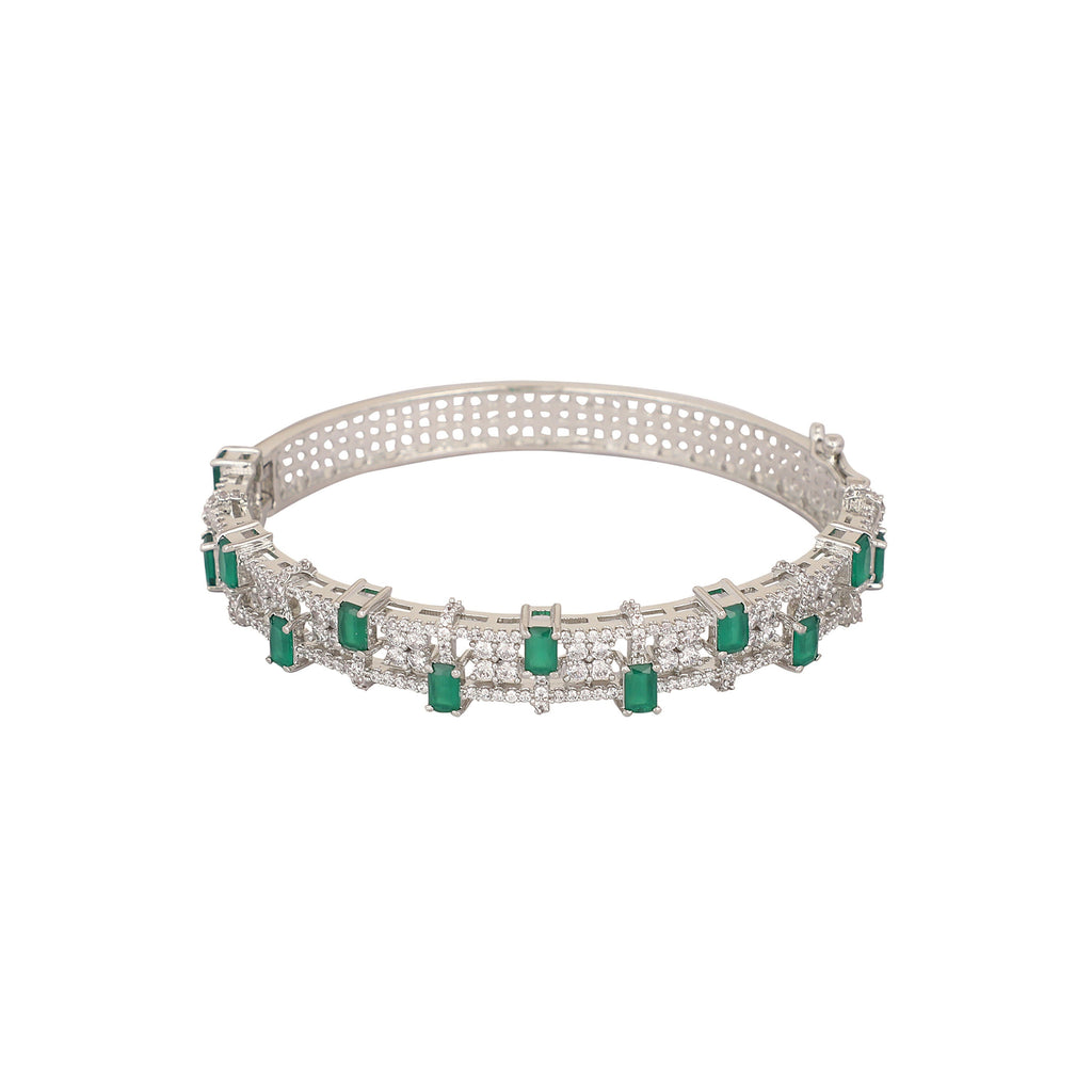 Nuyug Emerald Luxe Anti Tarnish Bangle - Distacart
