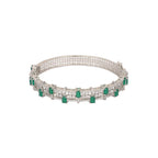 Nuyug Emerald Luxe Anti Tarnish Bangle - Distacart