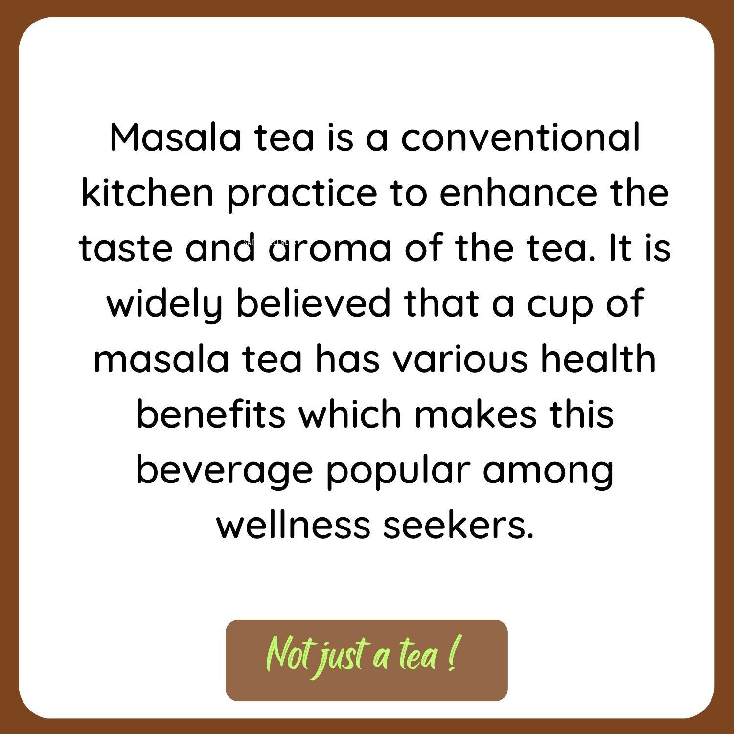 Satvi Wellness Tea masala with Ashwagandha | Ashwagandha tea mix | Satvi Tea enhancer - Distacart