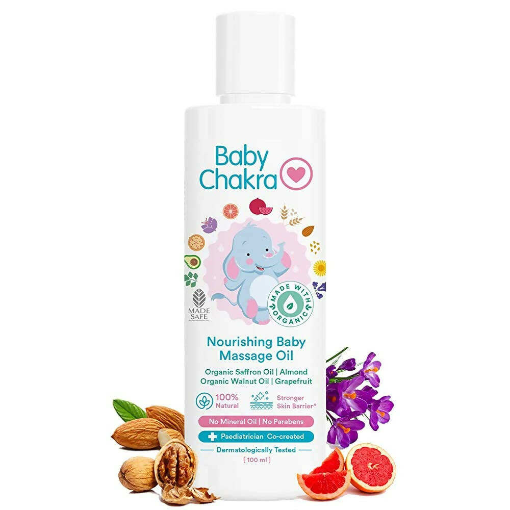 BabyChakra Nourishing Baby Massage Oil