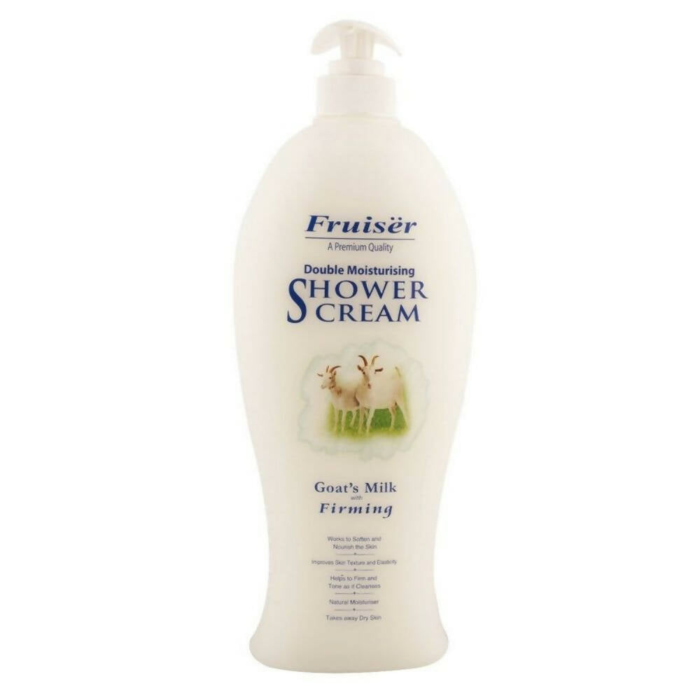 Fruiser Double Moisturizing Shower Cream Firming Goat's Milk