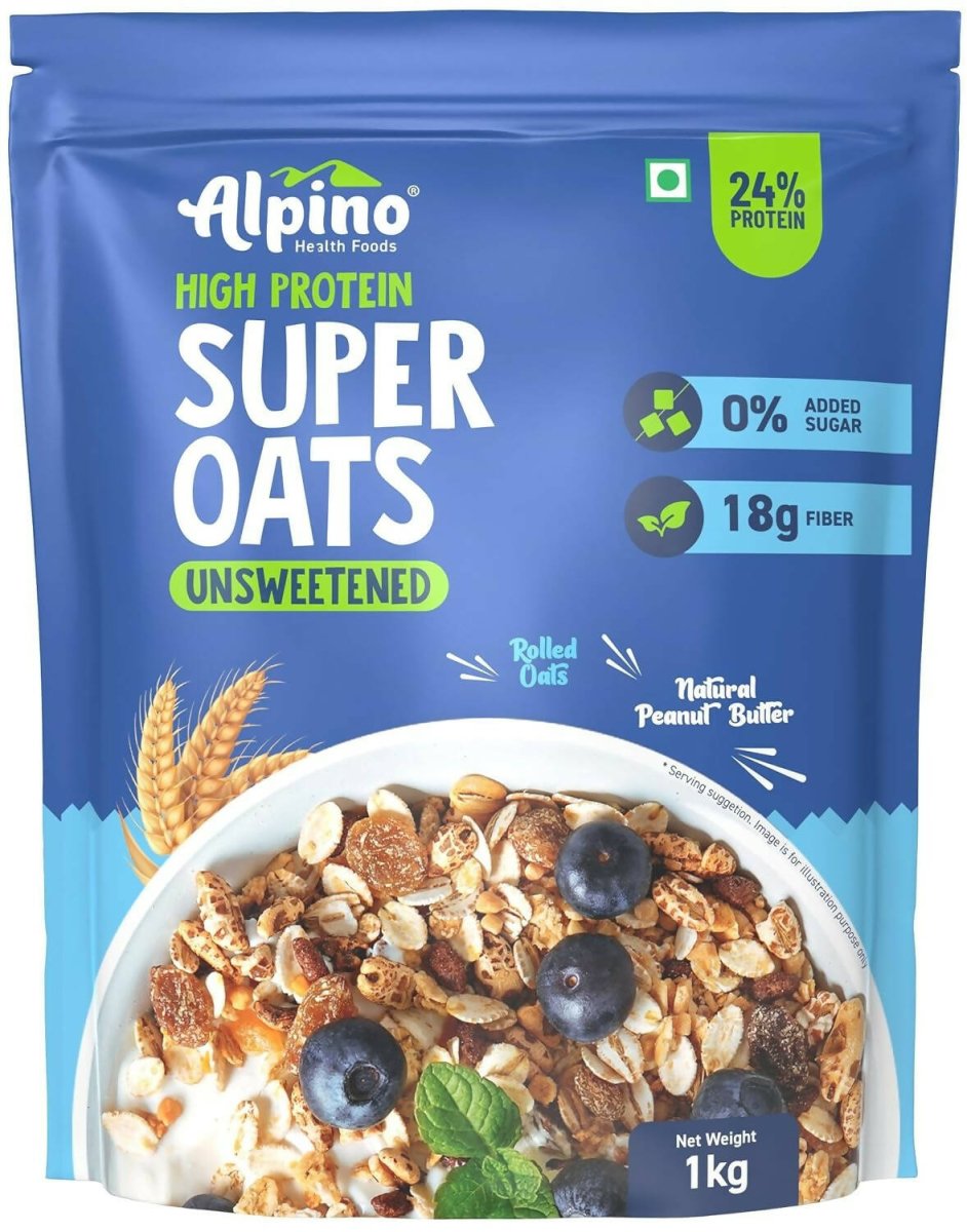 Alpino High Protein Super Rolled Oats Unsweetened