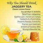 Naivedyam Classic Lemon Flavour Jaggery Tea - Distacart