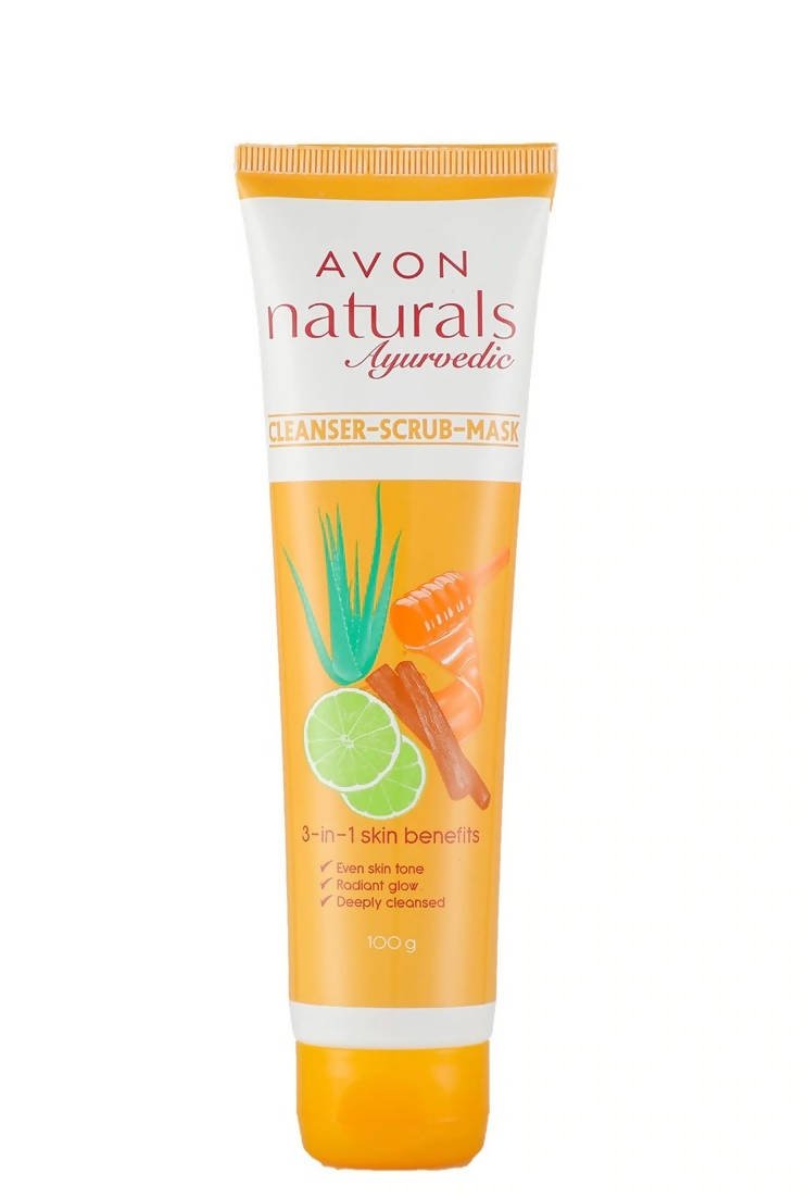 Avon Naturals Ayurvedic Cleanser-Scrub-Mask