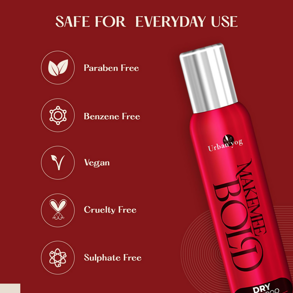Urban Yog Makemeebold Dry Shampoo Spray For Women