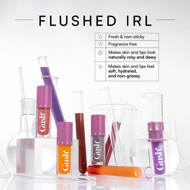 Gush Beauty H-Inched Transformative Glossy Lip Tint - Purple Sunset