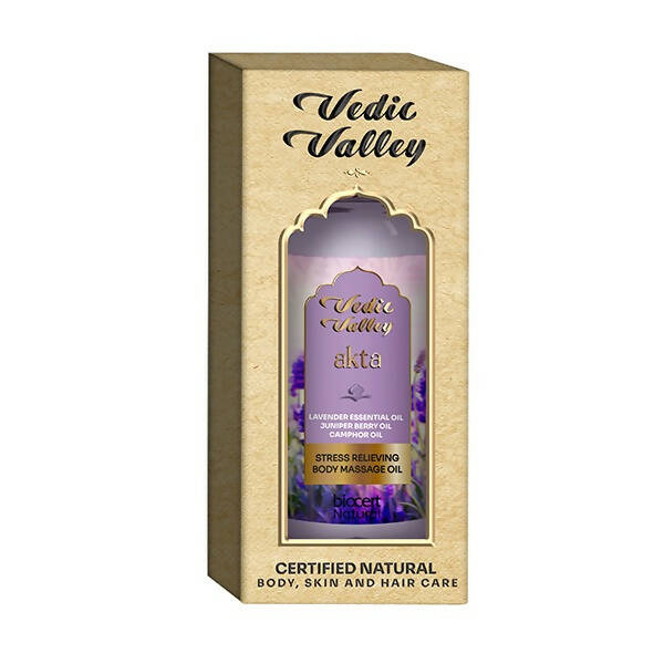 Vedic Valley Stress Relieving Lavender Body Massage Oil